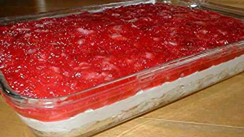 Recette gâteau rapide du paradis aux fraises