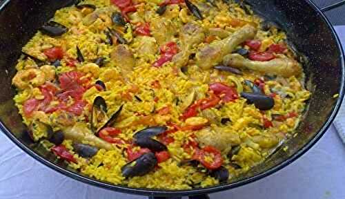 Recette Paella Andalouse