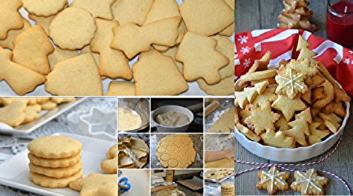 Recette Sablés au beurre de Noël thermomix