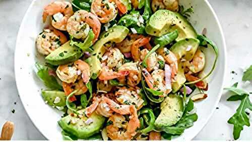 Recette salade de crevettes simple et parfaitex