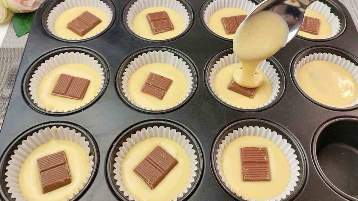 Succulent et Infaillible: Muffins en 5 minutes SANS BEURRE et au cœur crémeux : délicieux au petit déjeuner