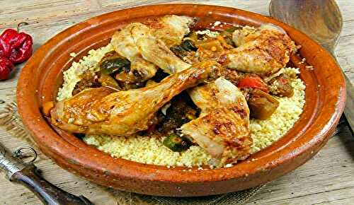 TAJINE DE POULET À LA MAROCAINE