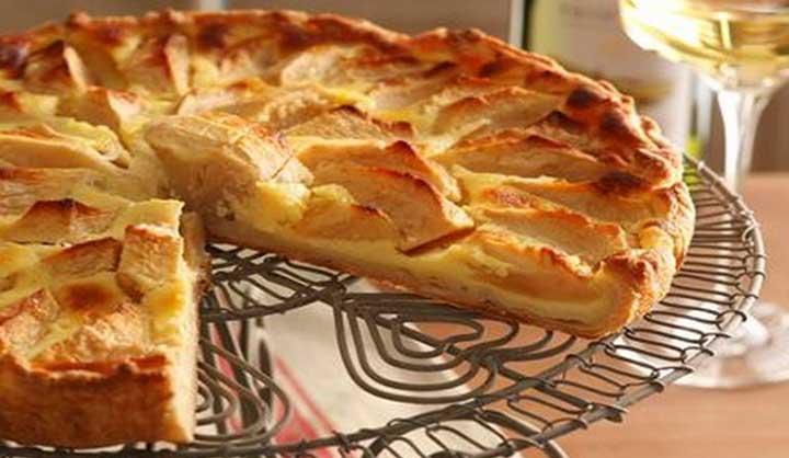 Tarte aux Pommes Alsacienne