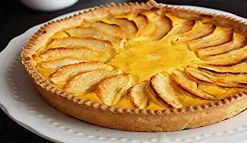 Tarte crémeuse aux pommes et à la ricotta