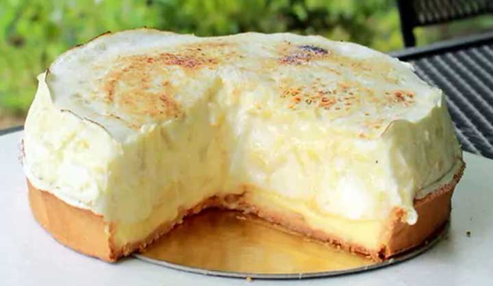 Tarte soufflée au citron facile et très délicieuse