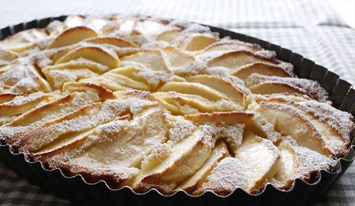 Tarte suisse aux pommes