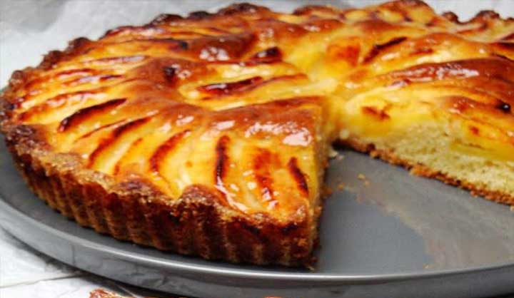 Tarte suisse aux pommes si facile à cuisiner