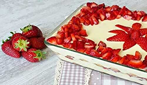 Tiramisu Aux Fraise Recette Simple Et Gourmande