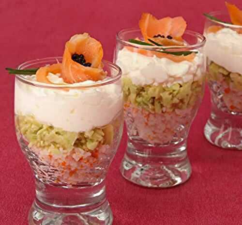 Verrine fraîcheur au carré frais