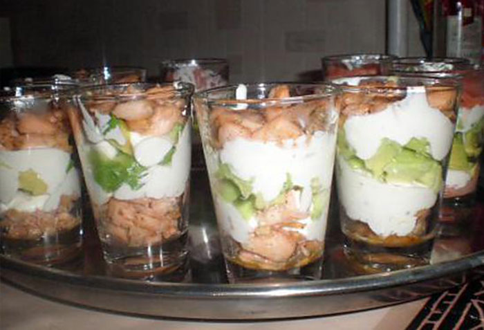 Verrine saumon avocat facile et rapide