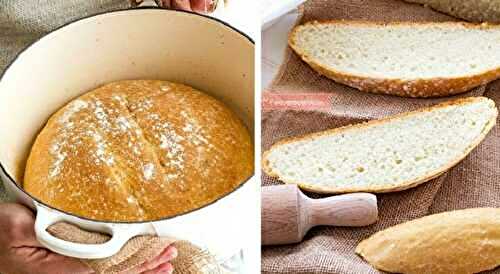 Voici comment faire du bon pain maison : la recette en seulement deux minutes