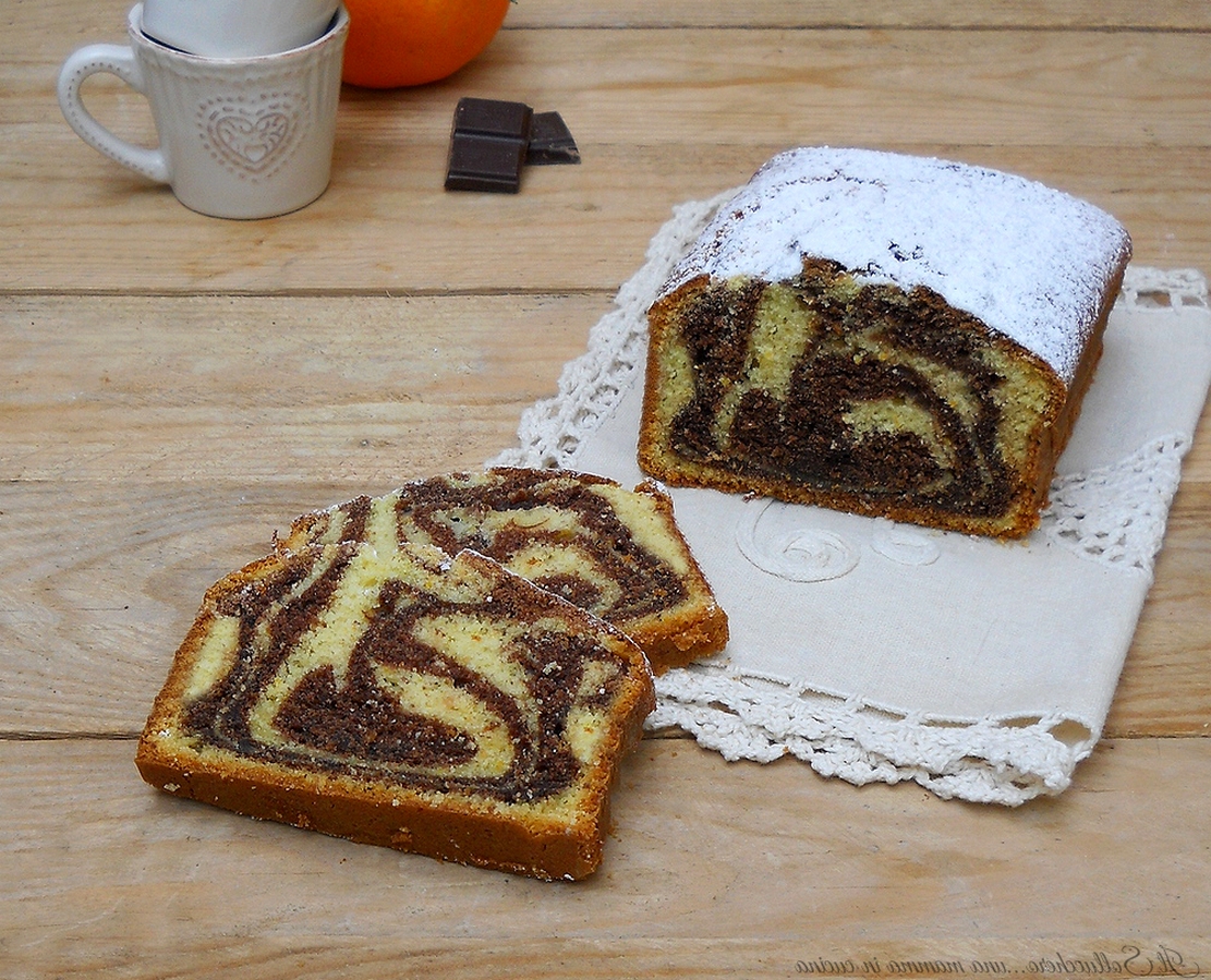 Zebra Cake ou Marbré italien