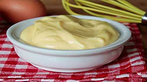 La Recette Super Facile de la Mayonnaise Prête EN 2 MIN