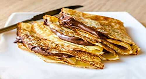 CRÊPES AU NUTELLA