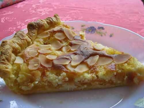 Tarte amandine aux abricots facile