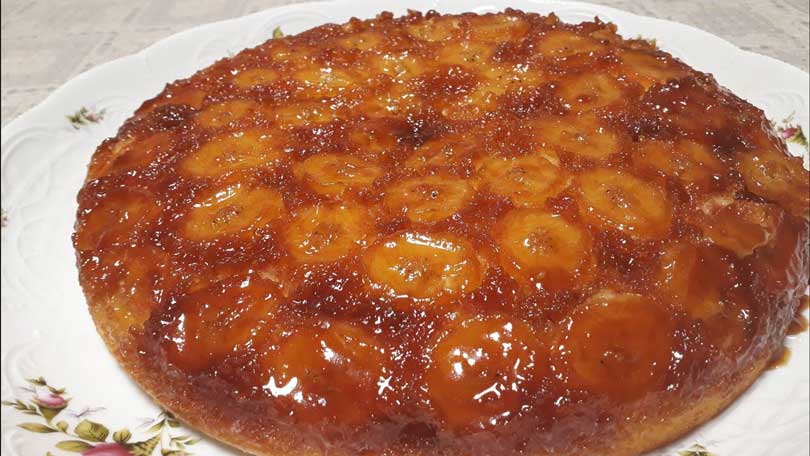 Gâteau renversé aux abricots facile