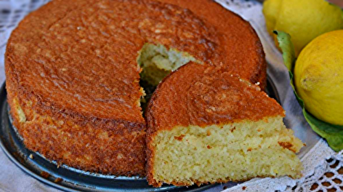 Gâteau au citron 10 cuillères à soupe