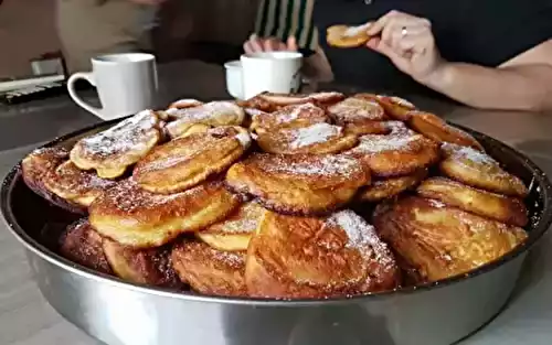 Beignets aux pommes version à la poêle facile