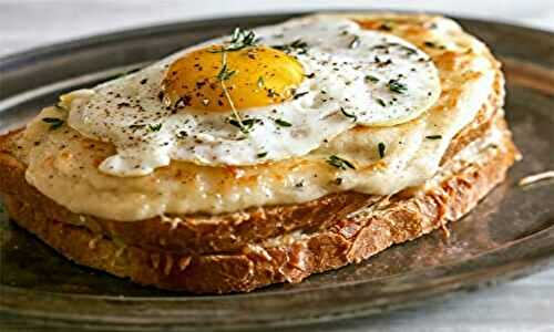 Recette Croque Madame Léger et Facile