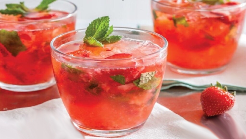 Recette Mojito à la Fraise et au Rhum Blanc