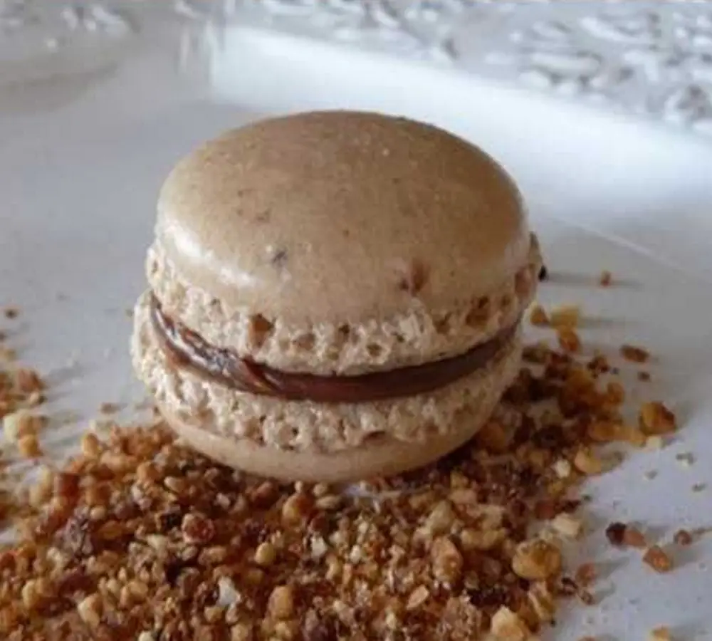 Macarons Pralinés au Cacao et Chocolat au Lait