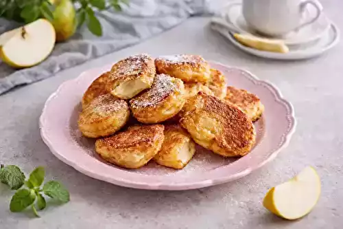Beignets de pommes à la poêle, sans friture et ultra gourmands