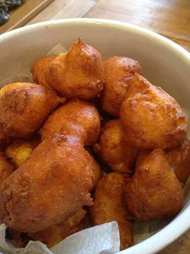 BEIGNETS DE FROMAGE FRAIS