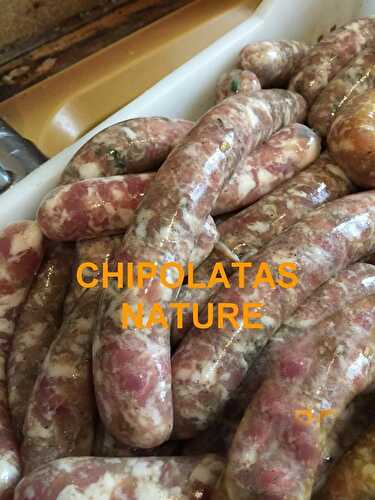 CHIPOLATAS NATURE