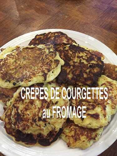 CREPES  DE COURGETTES