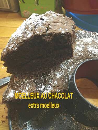 GATEAU AU CHOCOLAT moelleux