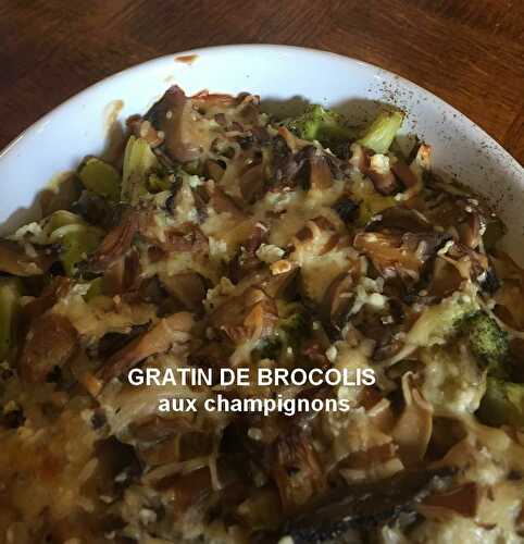 GRATIN DE BROCOLIS