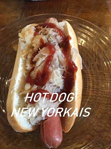 HOT DOG NEW YORKAIS