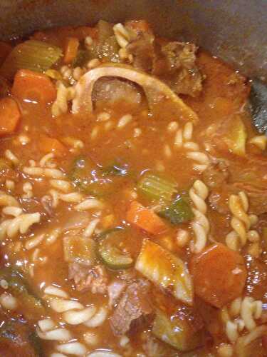 MINESTRONE (soupe epaisse)