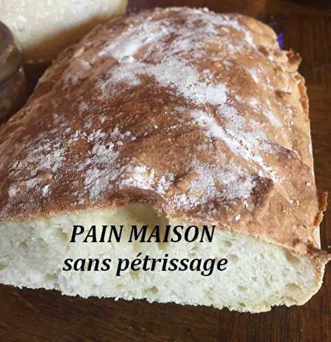 PAIN SANS PETRISSAGE