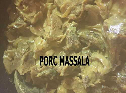 PORC MASSALA