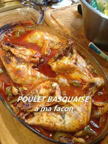 POULET BASQUAISE A MA FACON