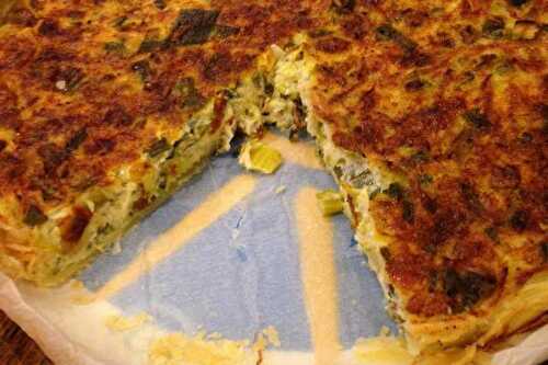 QUICHE AUX POIREAUX