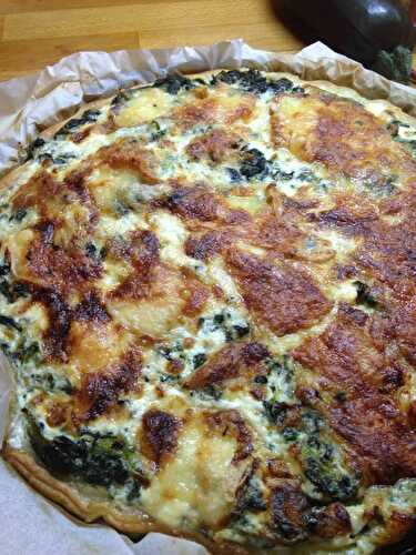 QUICHE EPINARDS et MAROILLES