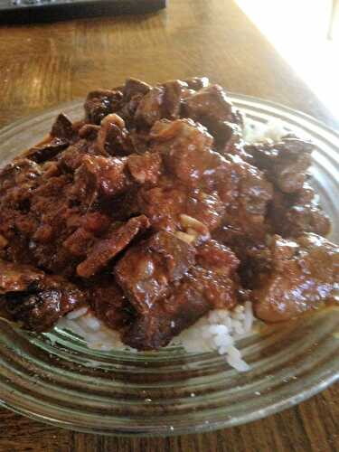 RAGOUT COEURS DE GIBIER