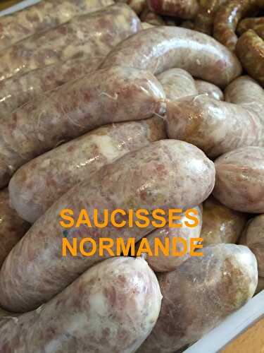 SAUCISSES NORMANDE