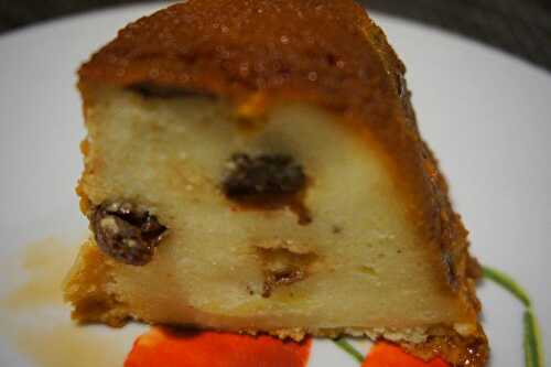 Gâteau de semoule au caramel - Recettes de Papounet