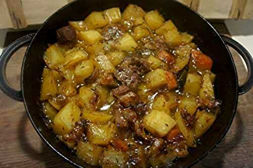Irish stew, Ragoût d'agneau irlandais - Recettes de Papounet