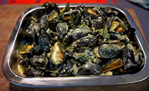 Mouclade charentaise (Vendéenne) traditionnelle - Recettes de Papounet