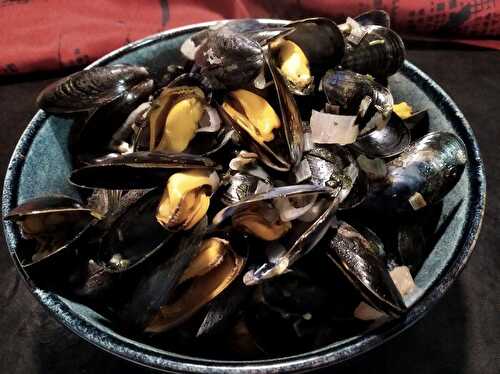 Moules marinières sans vin blanc