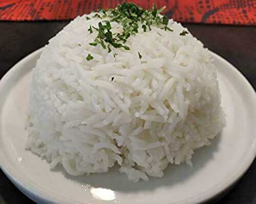 Riz blanc créole-La vraie recette - Recettes de Papounet