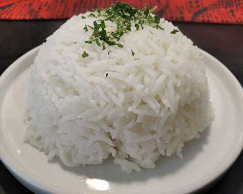 Riz blanc créole-La vraie recette