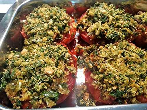 Tomates à la provençale, recette authentique - Recettes de Papounet