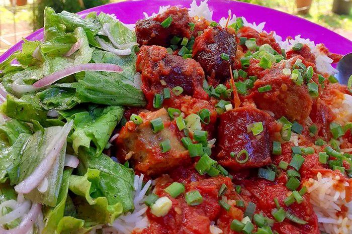 Rougail saucisse combava réunionnais - Recettes de Papounet