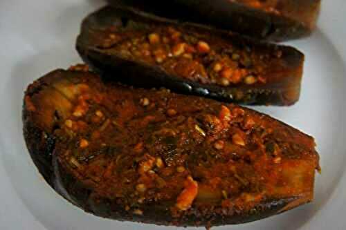 Aubergines à la chermoula marocaine