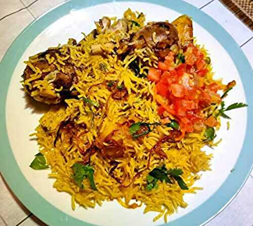 Pulao de poulet-Recette mauricienne